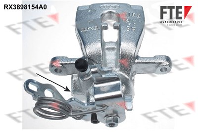 Fte Bremssattel [Hersteller-Nr. 9290566] für Ford von FTE