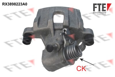 Fte Bremssattel -AUSTAUSCHTEIL- [Hersteller-Nr. 9290629] für Ford, Mazda, Volvo von FTE