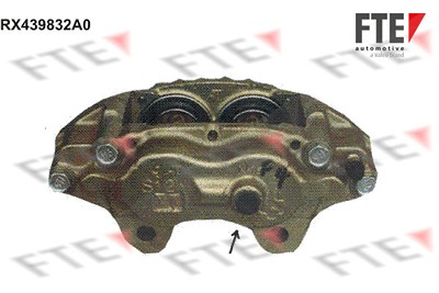 Fte Bremssattel [Hersteller-Nr. 9291036] für Toyota, VW von FTE