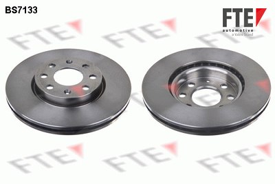 Fte Bremsscheibe [Hersteller-Nr. 9072007] für Fiat, Opel von FTE