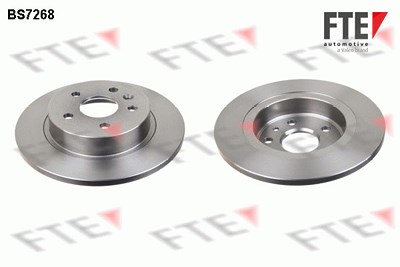 Fte Bremsscheibe [Hersteller-Nr. 9072145] für Chevrolet, Opel von FTE