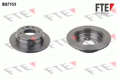 Fte 1x Bremsscheibe [Hersteller-Nr. 9072230] für Hyundai, Kia von FTE