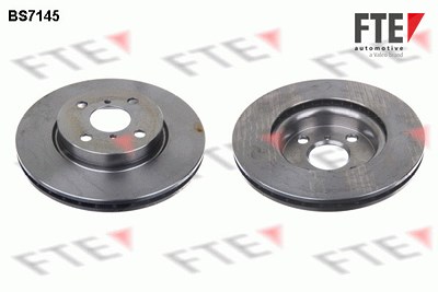 Fte Bremsscheibe [Hersteller-Nr. 9072544] für Daihatsu, Toyota von FTE