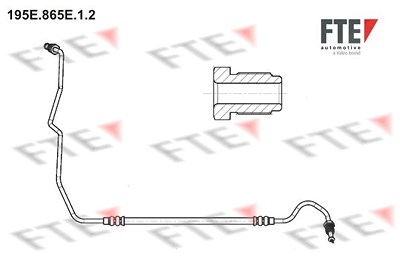 Fte Bremsschlauch [Hersteller-Nr. 9240367] für Renault von FTE