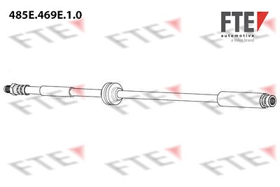 Fte Bremsschlauch [Hersteller-Nr. 9240690] für Ford von FTE