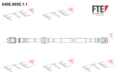 Fte Bremsschlauch ohne Hohlschraube vorne [Hersteller-Nr. 9240819] für Audi, Cupra, Seat, Skoda, VW von FTE