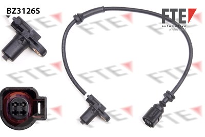 Fte Sensor, Raddrehzahl [Hersteller-Nr. 9400110] für Ford, Seat, VW von FTE