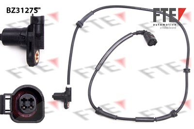 Fte Sensor, Raddrehzahl [Hersteller-Nr. 9400111] für Ford, Seat, VW von FTE