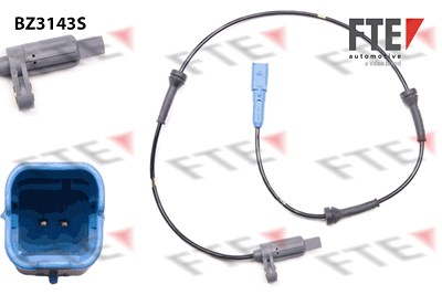 Fte Sensor, Raddrehzahl [Hersteller-Nr. 9400126] für Peugeot von FTE