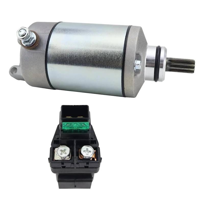 Anlasser Starter Anlassermotor 31100-29F00 3445-033 Starter Motor Und Relais Für Suzuki Für Quadsport LT-Z400 LT-Z400Z 2003 204 2005 2006 2007 2008 2009 von FTJKKVV