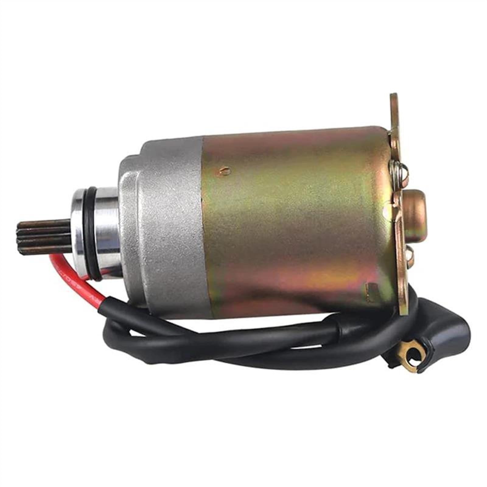 Anlasser Starter Anlassermotor Anlassermotor Mit Kabel Für Go Karts, ATV, Roller, Moped, Dune Buggys, Quad, 4 Räder, Motorteile GY6 125 Cc, 150 Cc von FTJKKVV