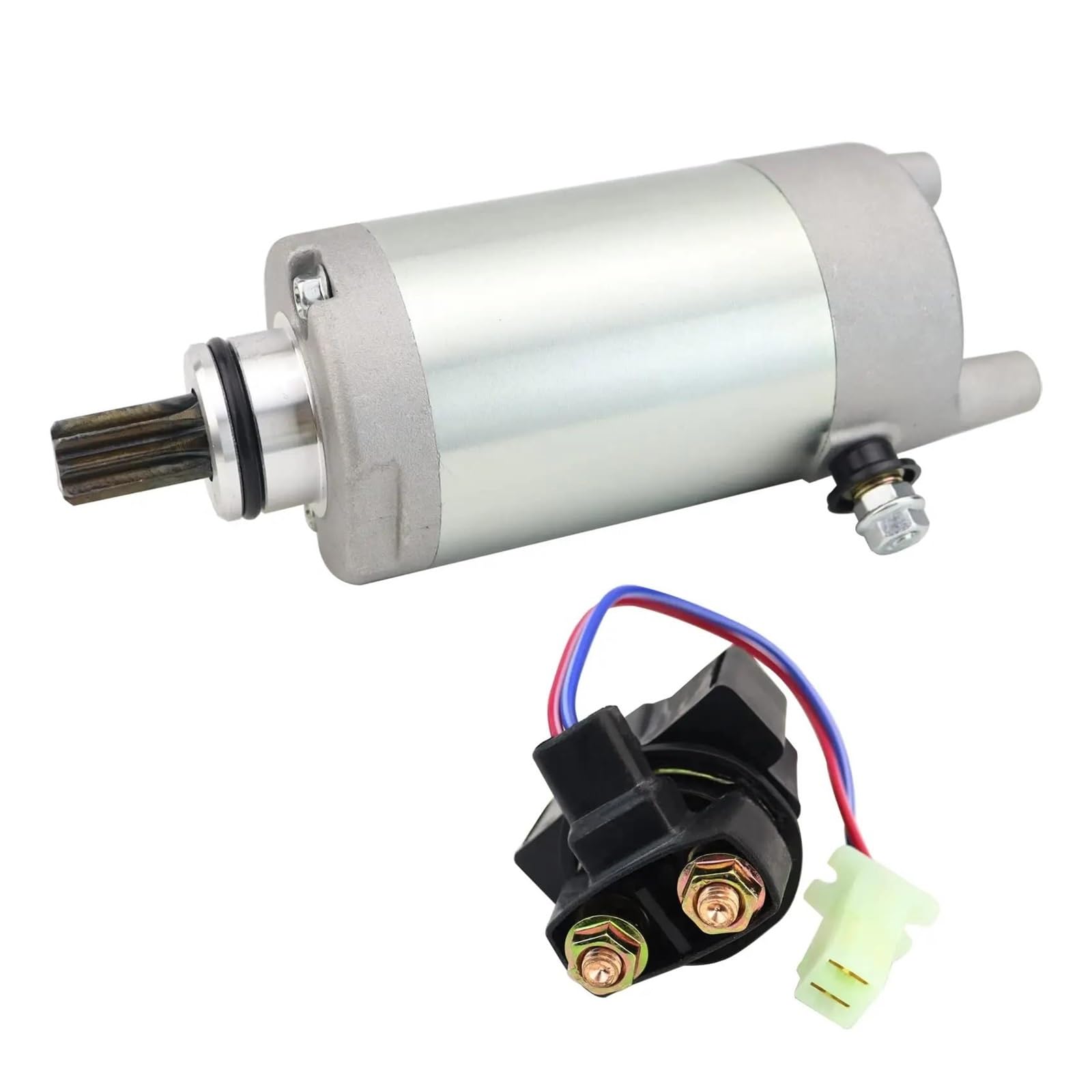 Anlasser Starter Anlassermotor Moto-4 200 4XE-81890-00-00 2 Stück Anlasserrelais-Set Für Timberwolf 250 Tri-Moto 200 YTM200E Tri-Moto 225 YTM225D 1983-1996 1997 1998 1999 2000 von FTJKKVV