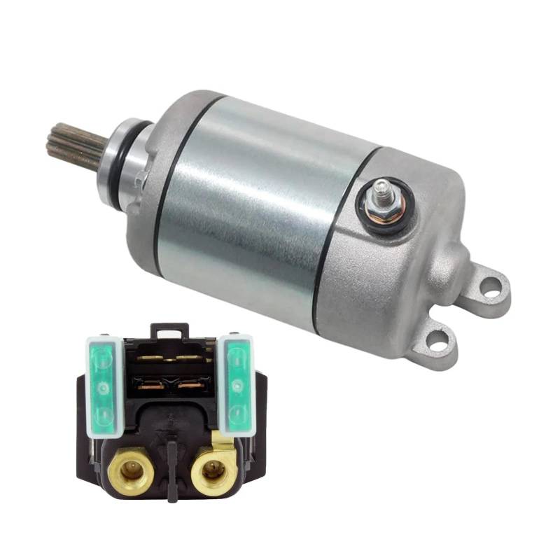 Anlasser Starter Anlassermotor OEM-Teil: 2C0-81890-00 2C0-81940-00 Elektrischer Motorsatz, Anlasser Und Relais Für Motorrad R6 YFZ-R6 YZFR6 2006-2011 2012 2013 2014 2015 2016 von FTJKKVV