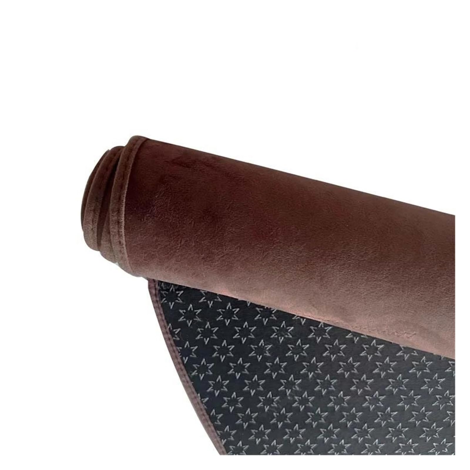 Armaturenbrett Matte Armaturenbrett Teppich LHD/RHD Flanell Für Toyota Für Yaris Für Kreuz XP210 2021 2022 2023 Auto Anti-Slip Matte Aufkleber Armaturenbrett Schützen Abdeckung Pad(Flannel-Brown,RHD) von FTJKKVV