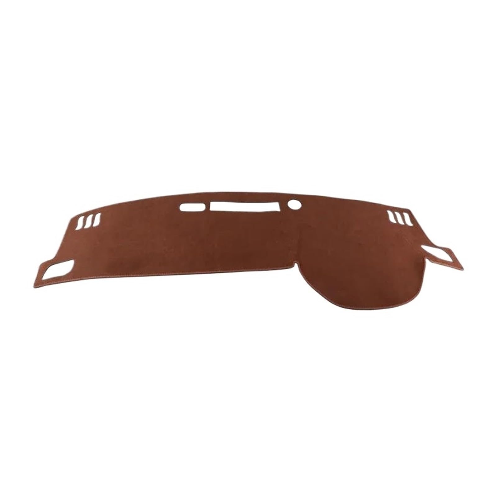 Armaturenbrett Matte Armaturenbrett Teppich LHD/RHD Für Nissan Für Qashqai J12 2021 2022 2023 2024 Auto Dashboard Abdeckung Sonnenschutz Vermeiden Licht Matte Pad Instrument Panel Teppich(B Brown RHD) von FTJKKVV