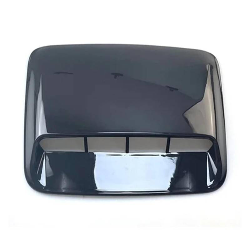 Auto Ansaugrohr Universal SUV LKW Tuning Hood Scoop Vents Motorhaube Einlass Auto Air Intake 4x4 Zubehör Auto Lufteinlass(Schwarz) von FTJKKVV