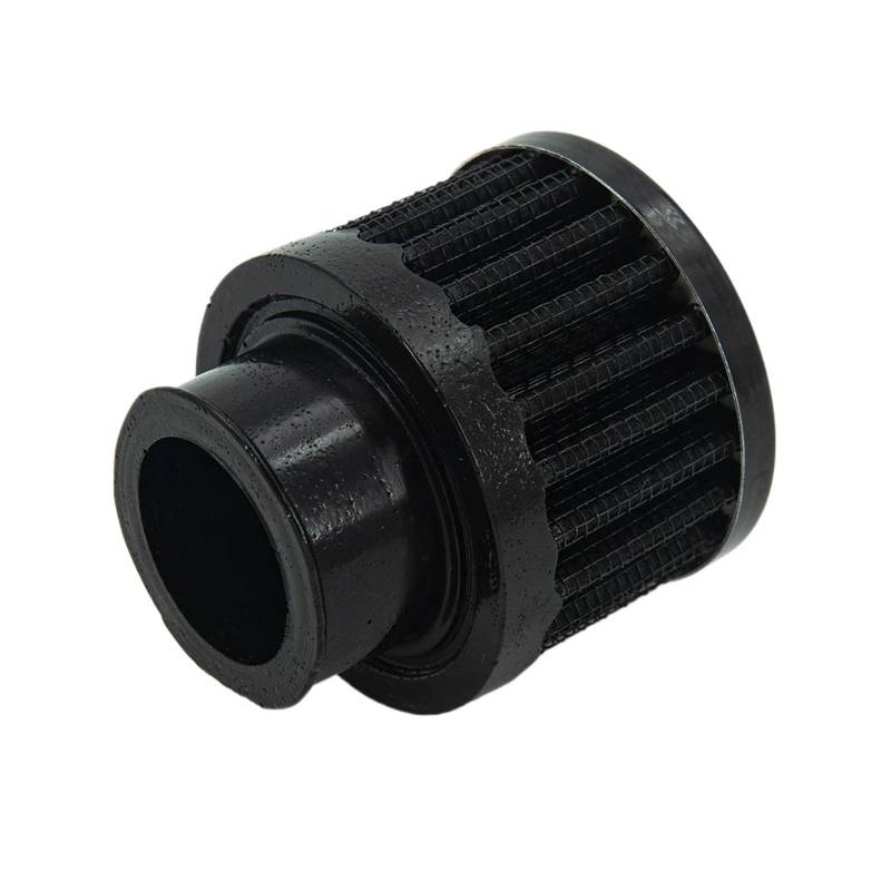 Auto-Ansaugschlauch 25mm Schwarz Universal Interface Motorrad Auto Luftfilter Auto Kegel Kaltlufteinlassfilter Turbo Vent Kurbelgehäuseentlüftung Lufteinlässe von FTJKKVV