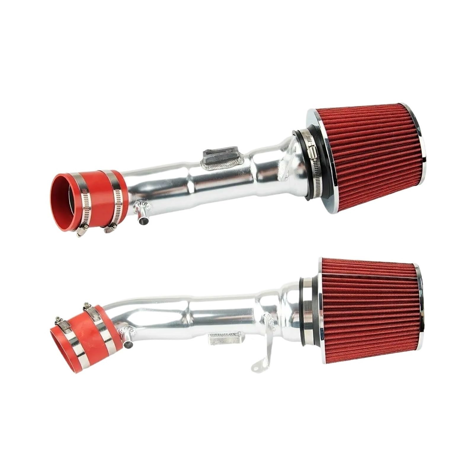 Auto-Ansaugschlauch Für Infiniti G37 3.7L 2008 2009 2010 2011 2012 2013 Lufteinlässe Teile High Flow Cold Air Intake System Filter Kit Lufteinlässe(Rot) von FTJKKVV