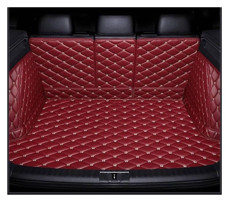 Kofferraummatten Auto Vollständige Abdeckung Stamm Matte Für X6 F16 2015-2019 Auto Boot Abdeckung Pad Für Cargo-Liner Innen Schutz Zubehör Kofferraum schutzmatte(Wine red) von FTJKKVV