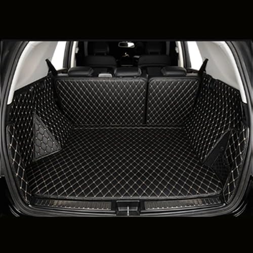 Kofferraummatten Für Chevrolet Für Traverse 2018 2019 2020 2021 2022 2023 Custom Car Stamm Matten Auto Zubehör Für Cargo-Liner Pads Auto Boot Teppich Kofferraum schutzmatte(All Black) von FTJKKVV