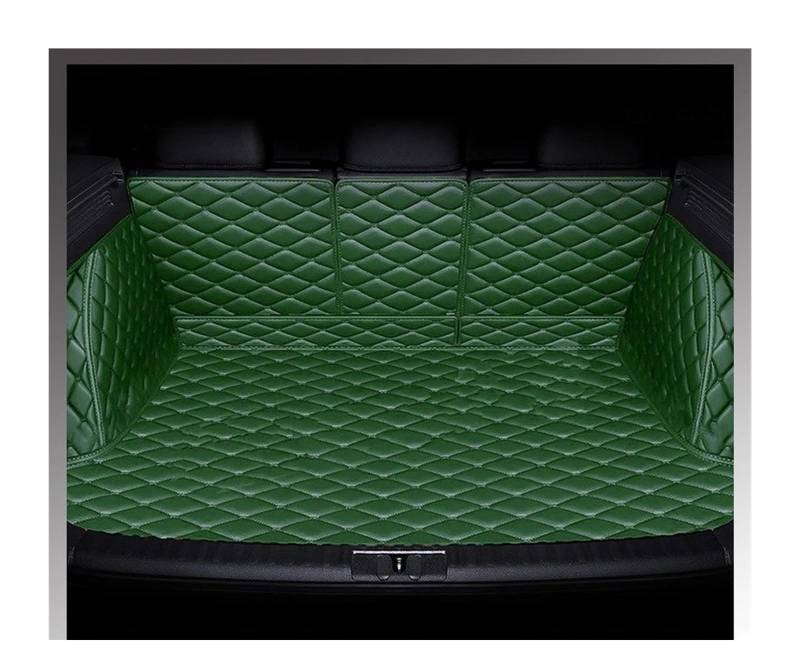 Kofferraummatten Für FIAT Für Freemont 7-Sitz 2012-2017 Auto Kofferraum Abdeckung Pad Innen Schutz Zubehör Auto Vollständige Abdeckung Stamm Matte Kofferraum schutzmatte(Green) von FTJKKVV