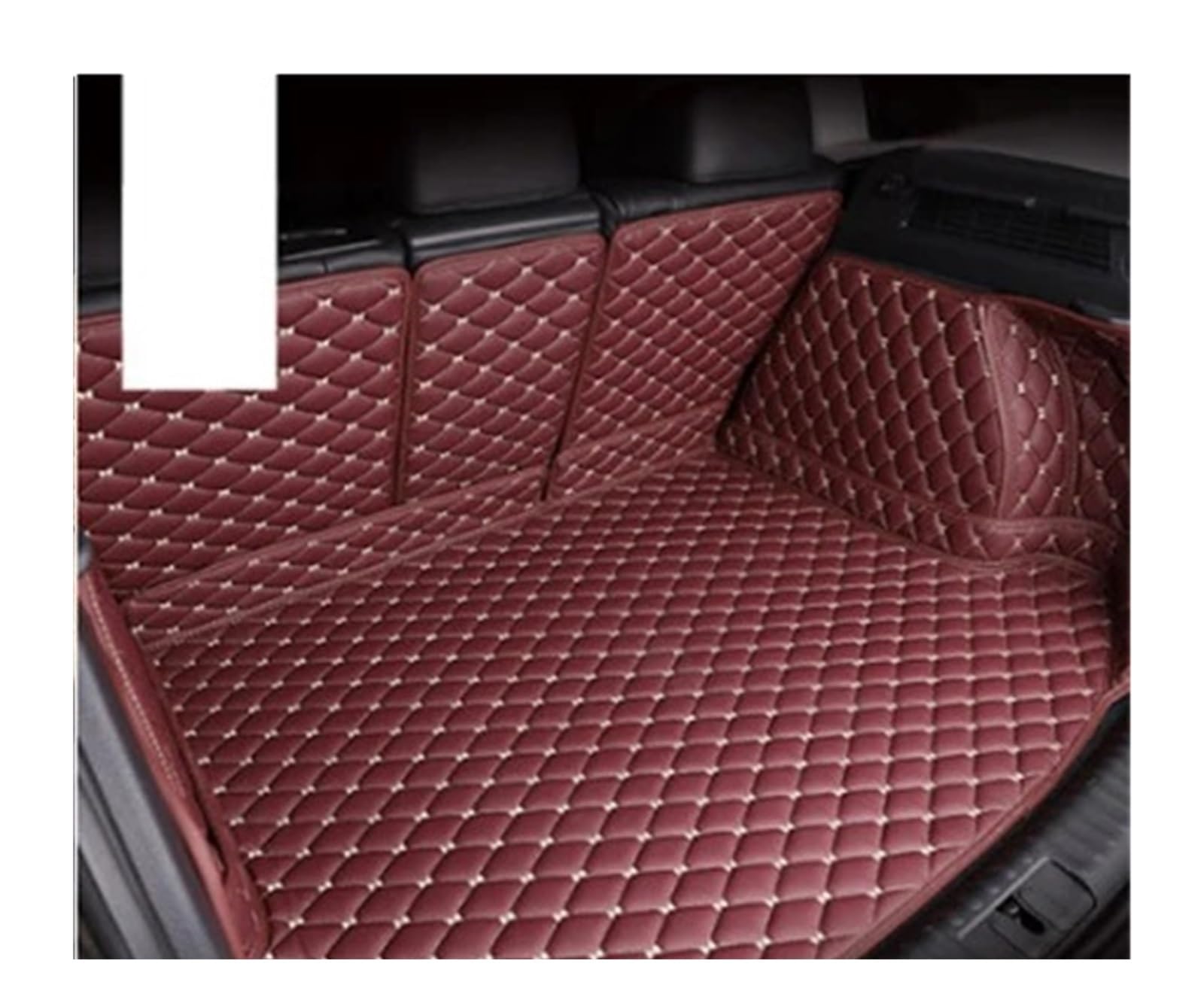 Kofferraummatten Für Subaru Für Forester 2019-2021 Leder Kofferraum Matte Für Cargo-Liner Zubehör Innen Boot Kofferraum schutzmatte(Wine red) von FTJKKVV