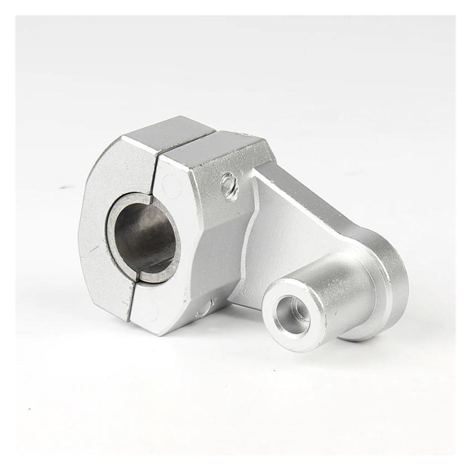 Lenkerklemme Motorrad Lenkerklemmen Erhöhte Lenkererhöhung Für 22MM 7/8 "-28MM 1 1/8" Für Kawasaki Lenker Riser(Silver 1 PCS) von FTJKKVV