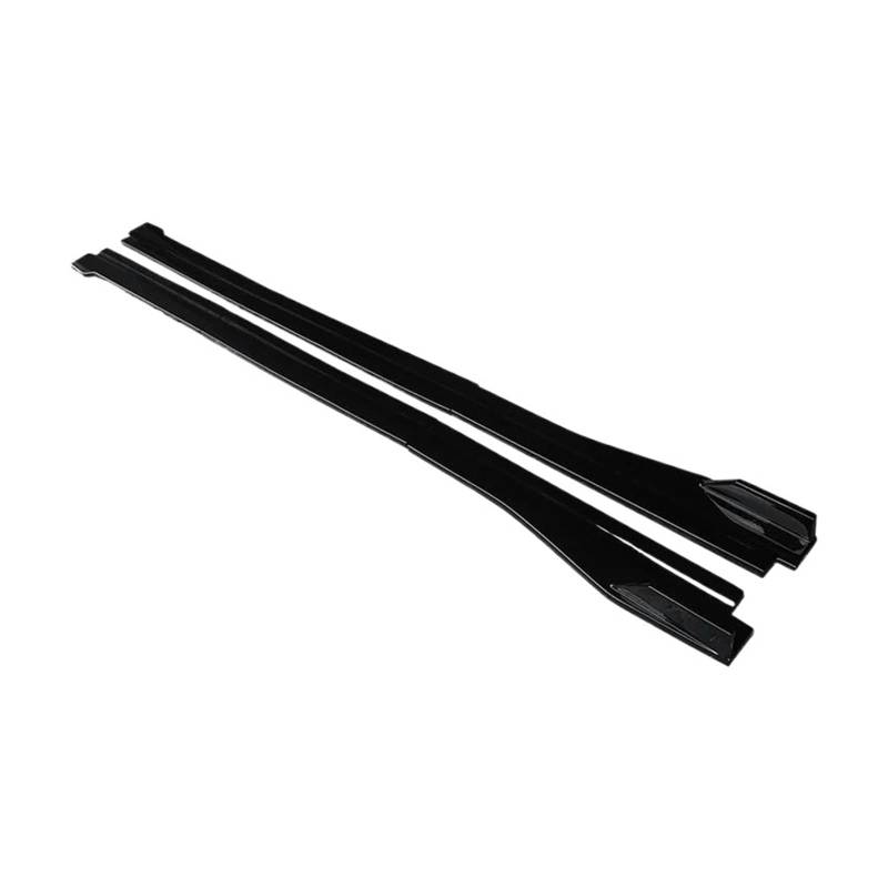 Seitenschweller Auto Seitenschweller Erweiterungen Splitter Stoßstange Diffusor Spoiler Schürzen Glanz Schwarz Für A4 2017-2022 Zubehör Seitenrock(Gloss Black) von FTJKKVV