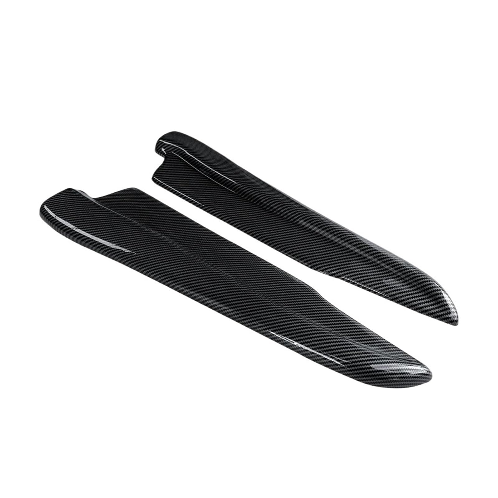 Seitenschweller Autozubehör Heckstoßstange Splitter Schürzen Lip Winglet Wrap Winkel Für 3er E90 E91 E92 E93 F30 F35 330i 320i 325i M3 Seitenrock(Kohlefaser-Optik) von FTJKKVV