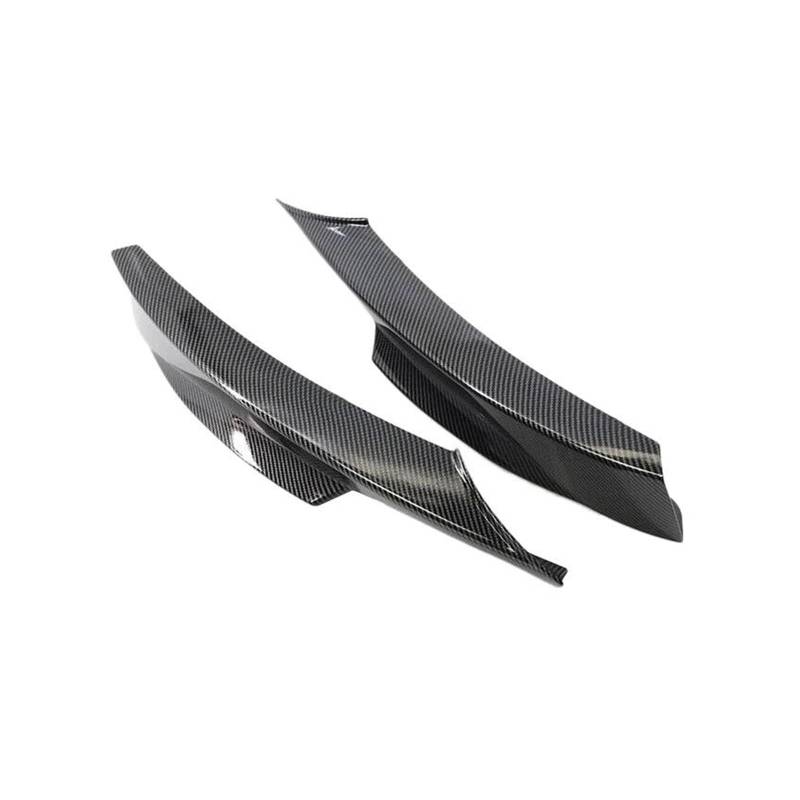 Seitenschweller Für 3 Serie E90 320i 330i Tech LCI 2009 2010 2011 2012 Nebelscheinwerferabdeckung Trim Front Canards Splitter Zubehör Seitenrock(Carbon Look) von FTJKKVV