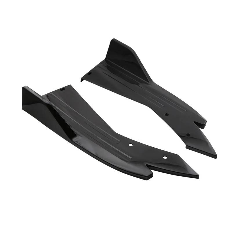 Seitenschweller Für 5 Series E60 E61 F10 Autozubehör Heckstoßstangenschutz Canards Splitter Seitenschwellerschutz Body Kits Cover Aufkleber Seitenrock(Schwarz) von FTJKKVV