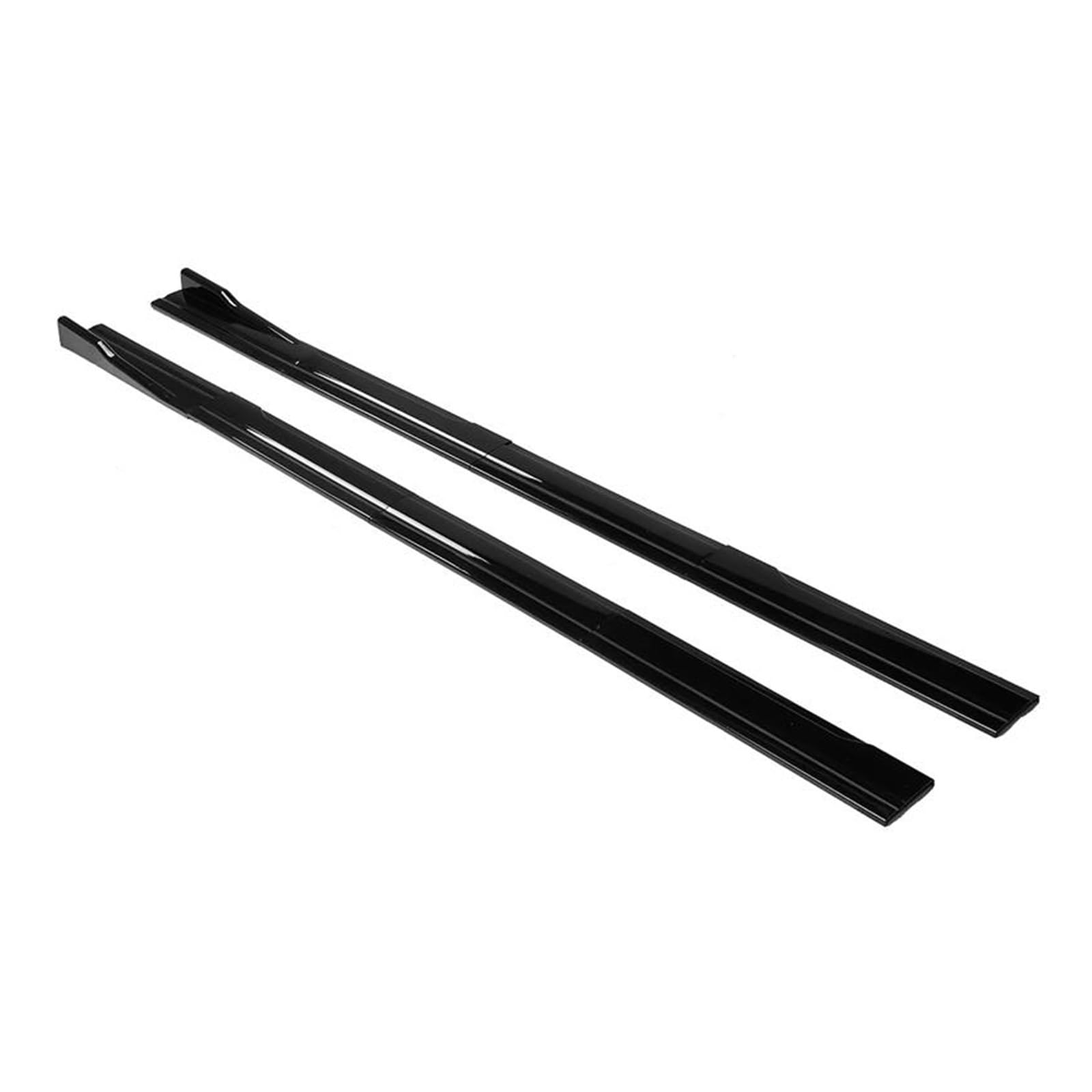 Seitenschweller Für Lexus IS250 IS350 ISF 2006-2013 2,2 M Seitenschweller Verlängerungs-Rocker-Splitter Diffusor Winglet Wings Seitenrock(Glossy Black) von FTJKKVV