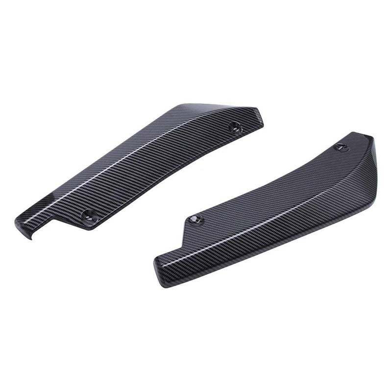 Seitenschweller Für VW Für Jetta 6 VI MK6 2011-2021Auto Heckstoßstange Splitter Diffusor Canard Wrap Spoiler Seitenkotflügel Rock Lippe Kinn Body Kit Seitenrock(Kohlefaser) von FTJKKVV