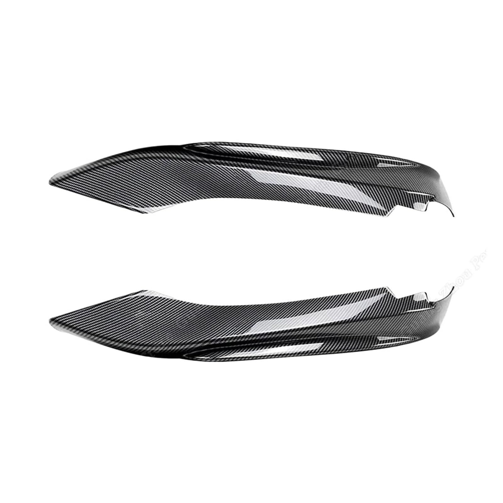 Splitter 2 Stücke Für F32 F33 F36 4 Serie 2014-2020 Sport Tech MP Stil Frontschürze Lip Spoiler Splitter Spoiler(Carbon Look) von FTJKKVV