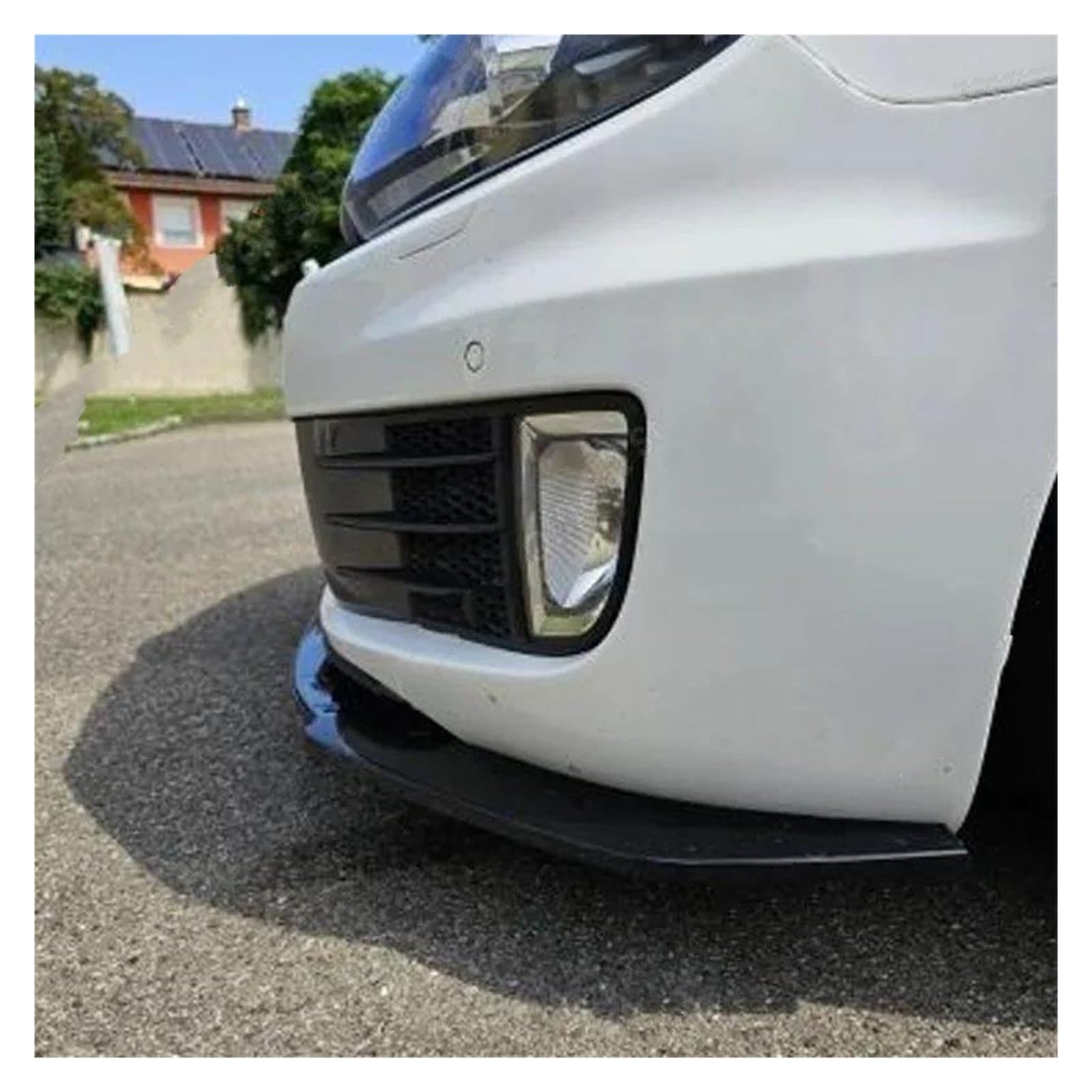 Splitter 3 Stücke Für VW Für Golf7 MK7 Für GTIR Für Rleitung 2012-2017 Frontschürze Lip Spoiler Splitter Diffusor Körper Kit Schutz Spoiler(Gloss Black) von FTJKKVV