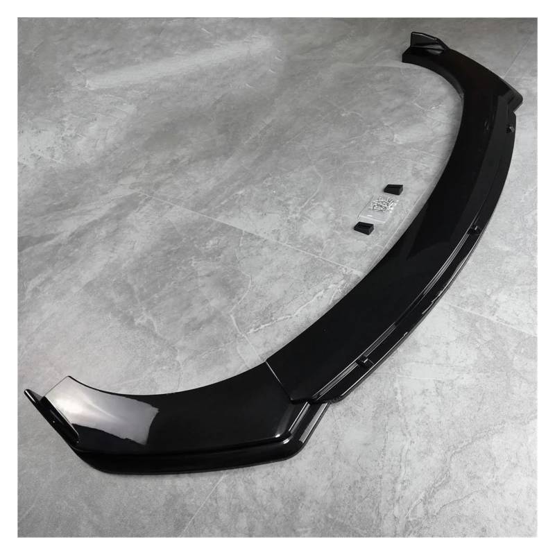 Splitter 3-teiliges Frontspoiler-Spoiler-Splitter-Diffusor Für F10 F11 5er-Serie 520i 520d 530i 530i Ändern M4-Stoßfänger 2010-2017 Tuning Spoiler(Gloss Black Unpiant) von FTJKKVV