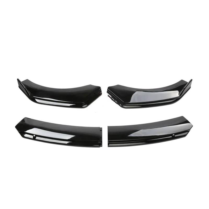 Splitter Auto-Front-Körper-Stoßfänger-Spolierlippe Kinn-Diffusor Splitter Air Dam Kit Schutzabdeckung Für Panamera 970 971 2009-2022 Spoiler(Gloss Black) von FTJKKVV