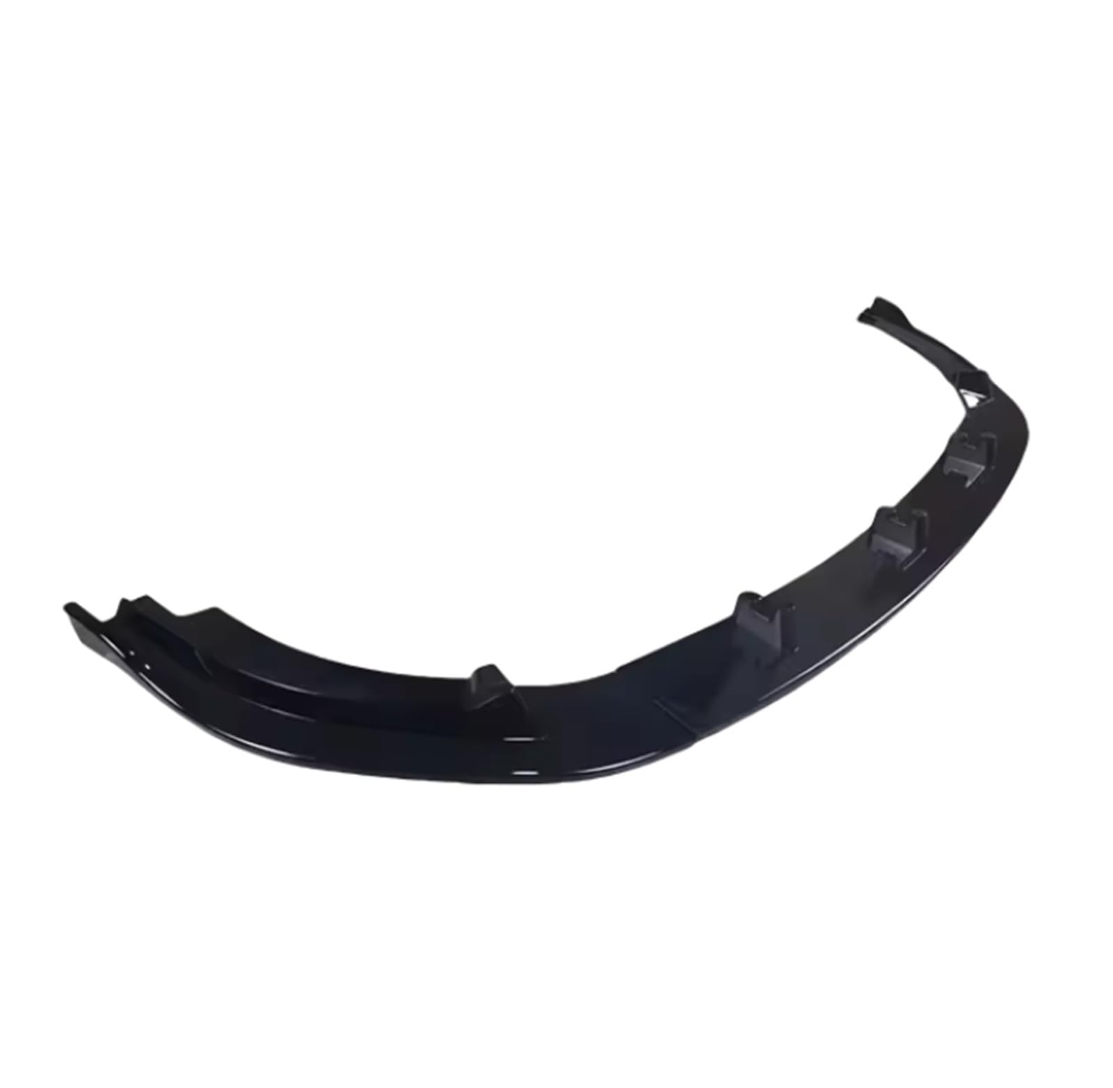 Splitter Auto-Frontspoilerlippe Splitter Schwarz Glänzend Für VW Für Golf MK6 Für GTI Für GTD Für TSI Für TDI Für MPI Standard 6R R20 2009–2013 Spoiler(A) von FTJKKVV