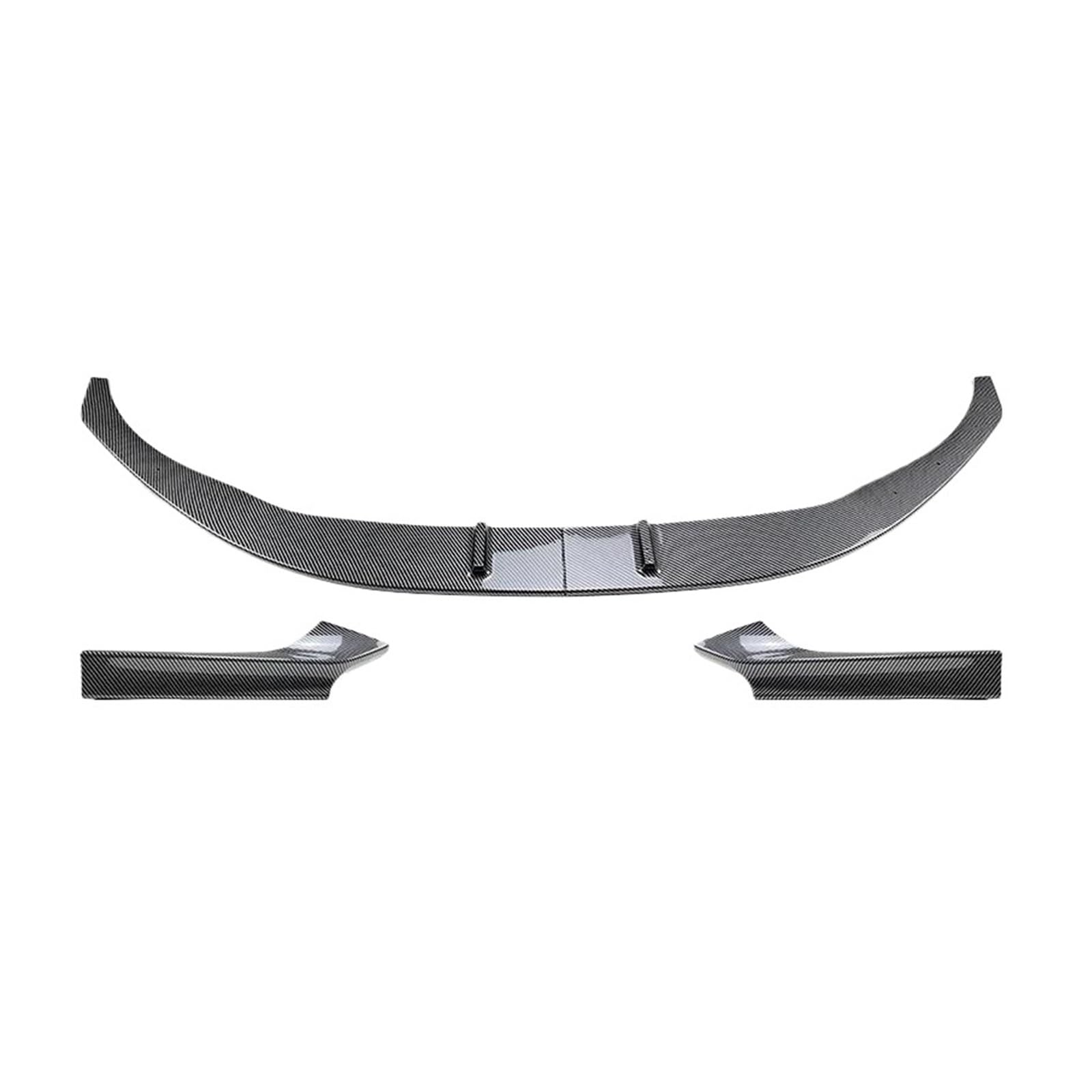 Splitter Auto Spoiler Abdeckung Schutz Deflektor Lippen Front Stoßstange Splitter Lip Diffusor Für 2 Serie F22/F23 M235i M240i Sport 2014-2021 Spoiler(One Set Carbon Look) von FTJKKVV