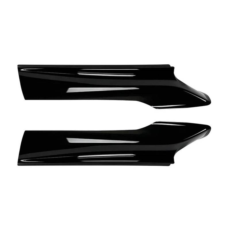 Splitter Frontschürze Lip Splitter Für 5 Series F10 F11 Sport 535i 528i M550d 2010-2016 Diffusor Body Kit Spoiler Tuning Spoiler(Gloss Black) von FTJKKVV