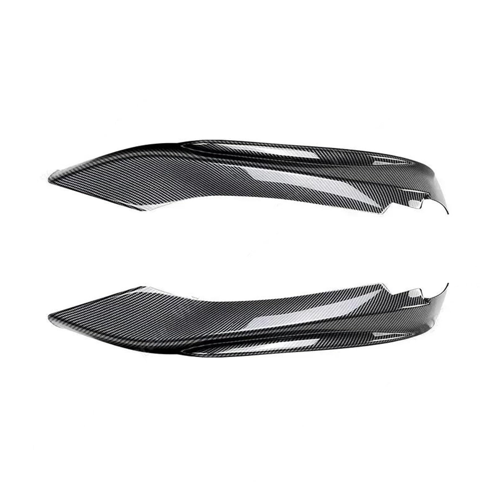 Splitter Frontspoilerlippe Splitter Diffusor Schutz Nachrüst-Bodykit MP Style Für F32 F33 F36 420i 430i 420d M440i 2014-2020 Spoiler(Carbon Look Splitter) von FTJKKVV