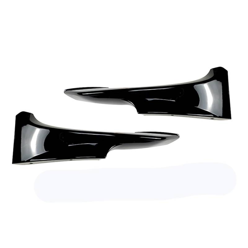 Splitter Frontstoßstangen-Seitensplitter-Abdeckung Auto-Entlüftungs-Einlass Unterer Spoiler Canards Für 3er-Serie E92 E93 Für LCI Sport 2010–2014 Für Tech Spoiler(Glossy Black) von FTJKKVV