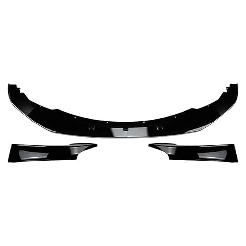 Splitter Für 1er F20 F21 Canard Cover Trim Splitter Frontspoilerlippe Gloss Black Carbon Fiber 2012 Bis 2014 Spoiler(1 Set Gloss Black) von FTJKKVV