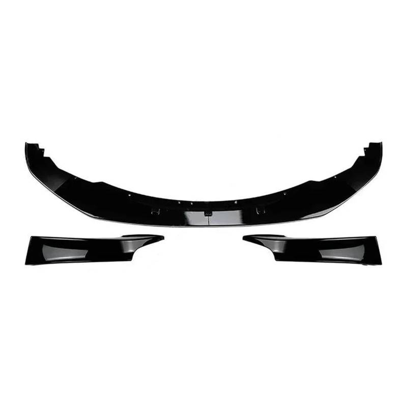 Splitter Für 1er F20 F21 Sport M135i 2012-2015 Vor-Facelift Frontstoßstange Splitter Lip Spoiler ABS Body Kit Tuning Glanz Schwarz Spoiler(1 Set Gloss Black) von FTJKKVV