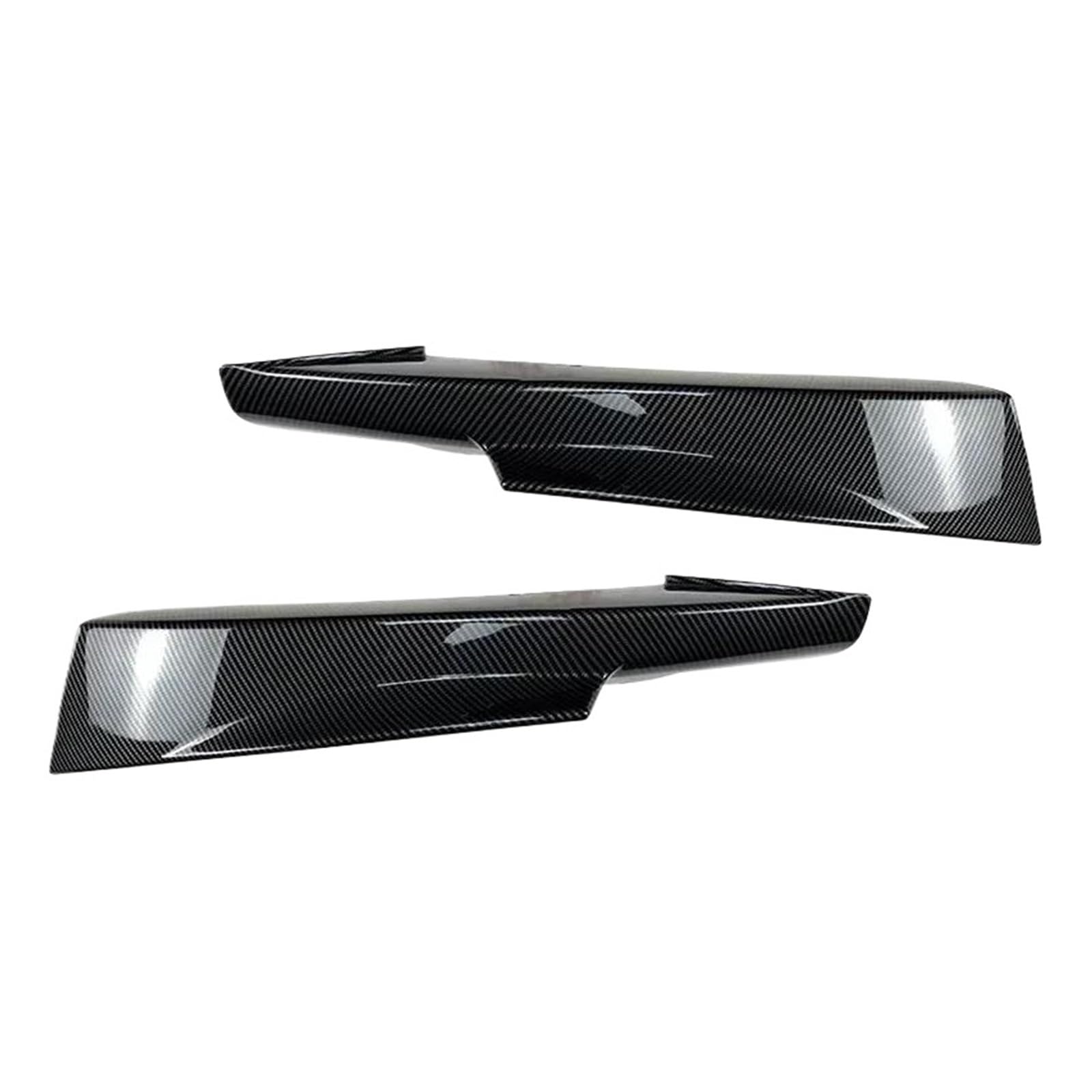 Splitter Für 3 Serie E90 E91 320i 330i 316i 318i 335i Sport Für Pre-LCI 2005-2012 Auto Vorderen Stoßfänger Canard Splitter Spoiler(Carbon Look 09-12 B) von FTJKKVV