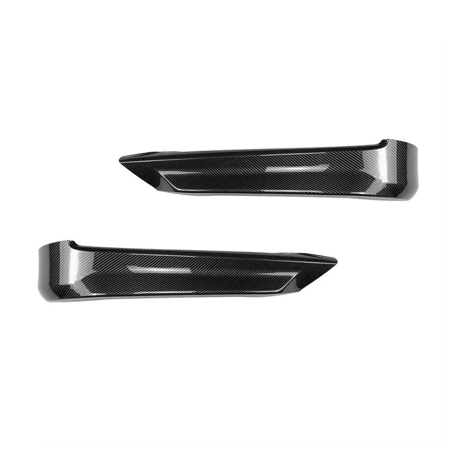 Splitter Für 3er E90 E91 Für Frühen 320i 325i 2005-2008 Frontspoilerlippe Splitter Diffusor Body Kit Spoiler Stoßstangenschutz Schutzfolie Spoiler(Carbon Look Splitter) von FTJKKVV