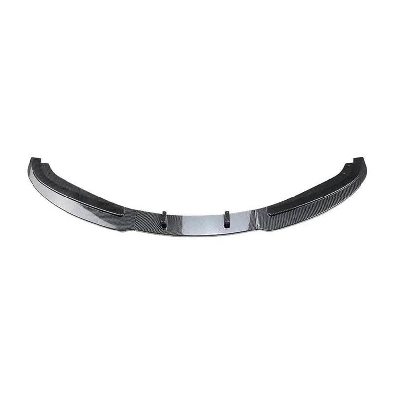 Splitter Für 3er E90 E91 LCI Facelift 2005-2008 Auto Frontstoßstange Lip Body Kit Spoiler Splitter Stoßstange Canard Lip Splitter Spoiler(Carbon Look) von FTJKKVV