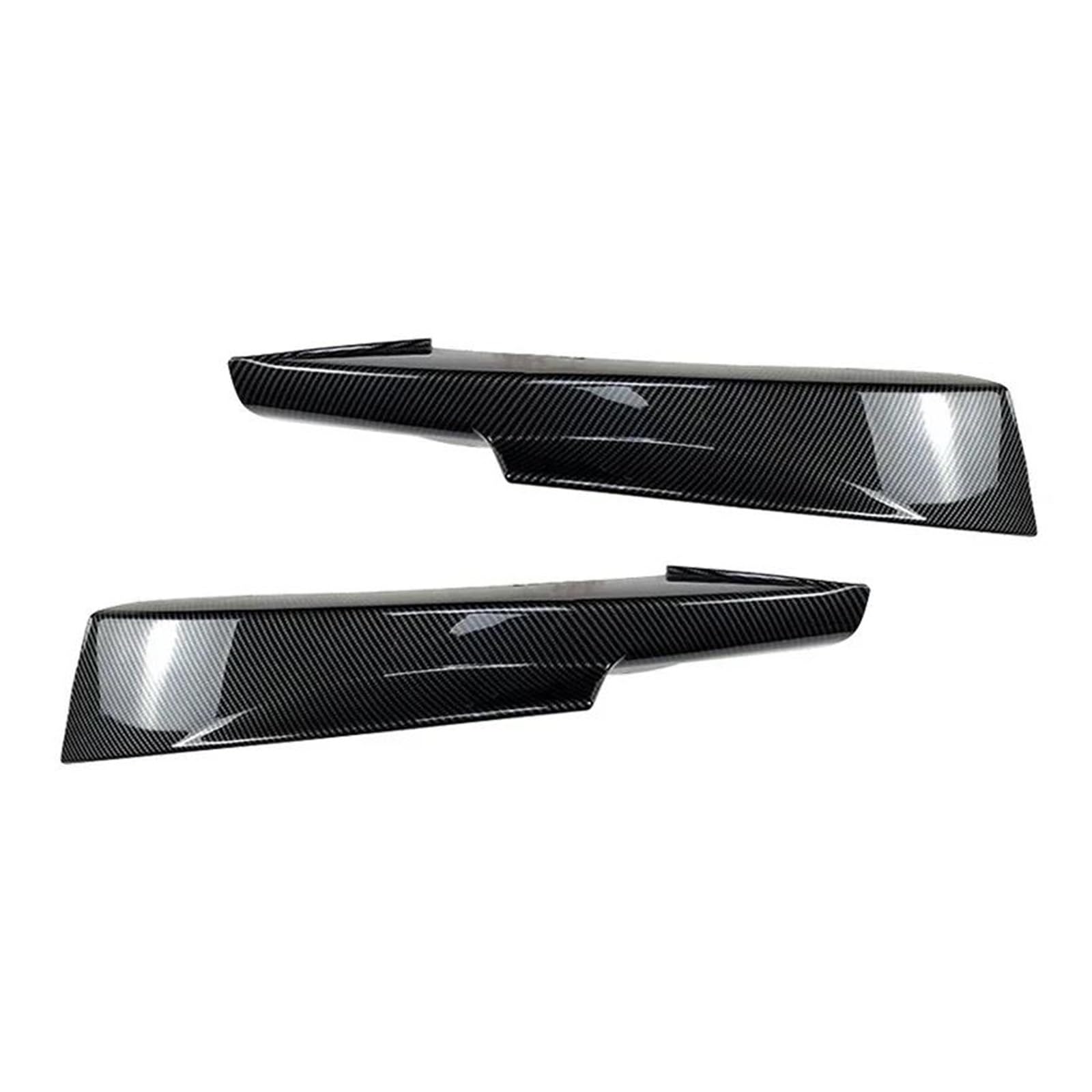 Splitter Für 3er E90 E91 LCI Sport 2009–2012 Auto-Frontstoßstange Lippensplitter Diffusor Body-Kits Spoiler Stoßstangenschutz Spoiler(Carbon Look Splitter) von FTJKKVV