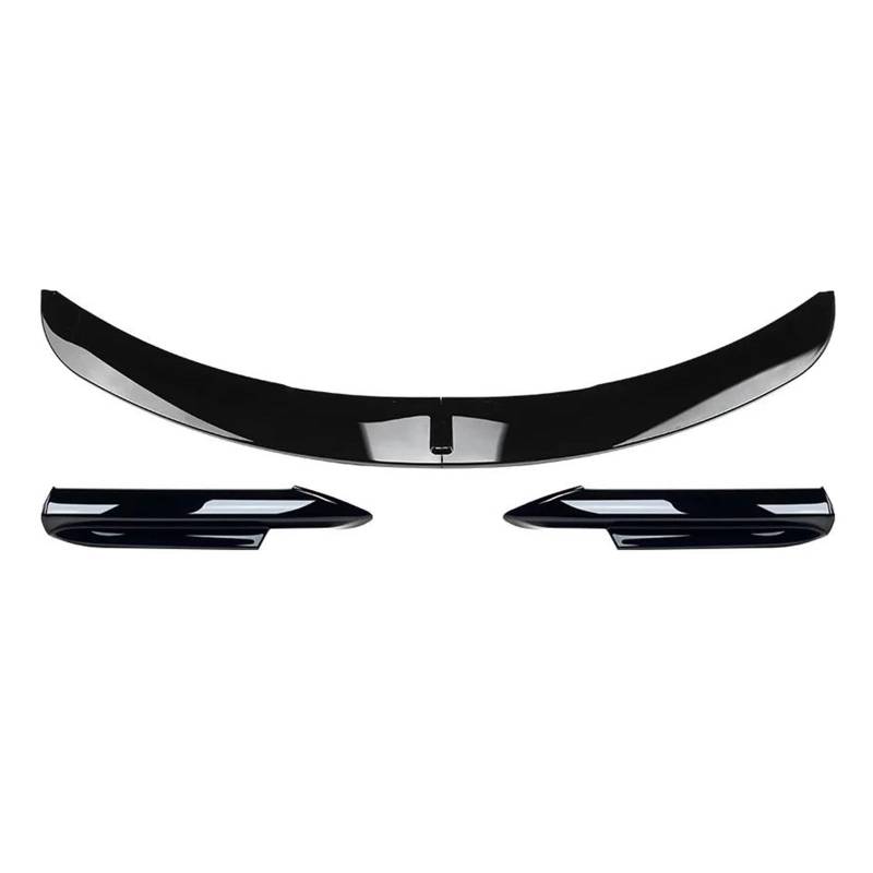 Splitter Für 3er E90 E91 Tech 2005-2008 Frontspoilerlippe Spoiler Diffusor Splitter Body Kit Schürzen Abdeckung Schutzverkleidung Spoiler(Glossy Black 1set) von FTJKKVV