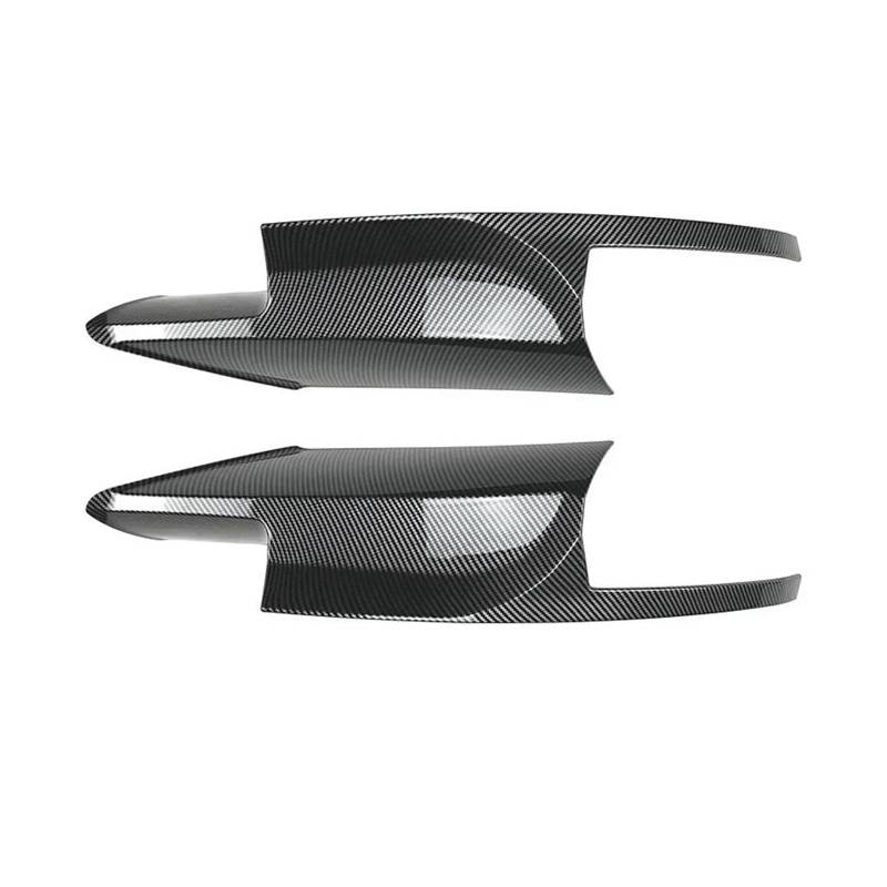 Splitter Für F10 F11 M5 2011-2017 Frontschürze Lippe Canard Nebelscheinwerfer Kühlergrill Spoiler Kinn Body Kit Schutz Außendiffusor Splitter Spoiler(Carbon Look A) von FTJKKVV